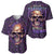 Skull Baseball Jersey Hello Darkness My Old Friend - Horror Seamless Pattern Purple - Wonder Print Shop