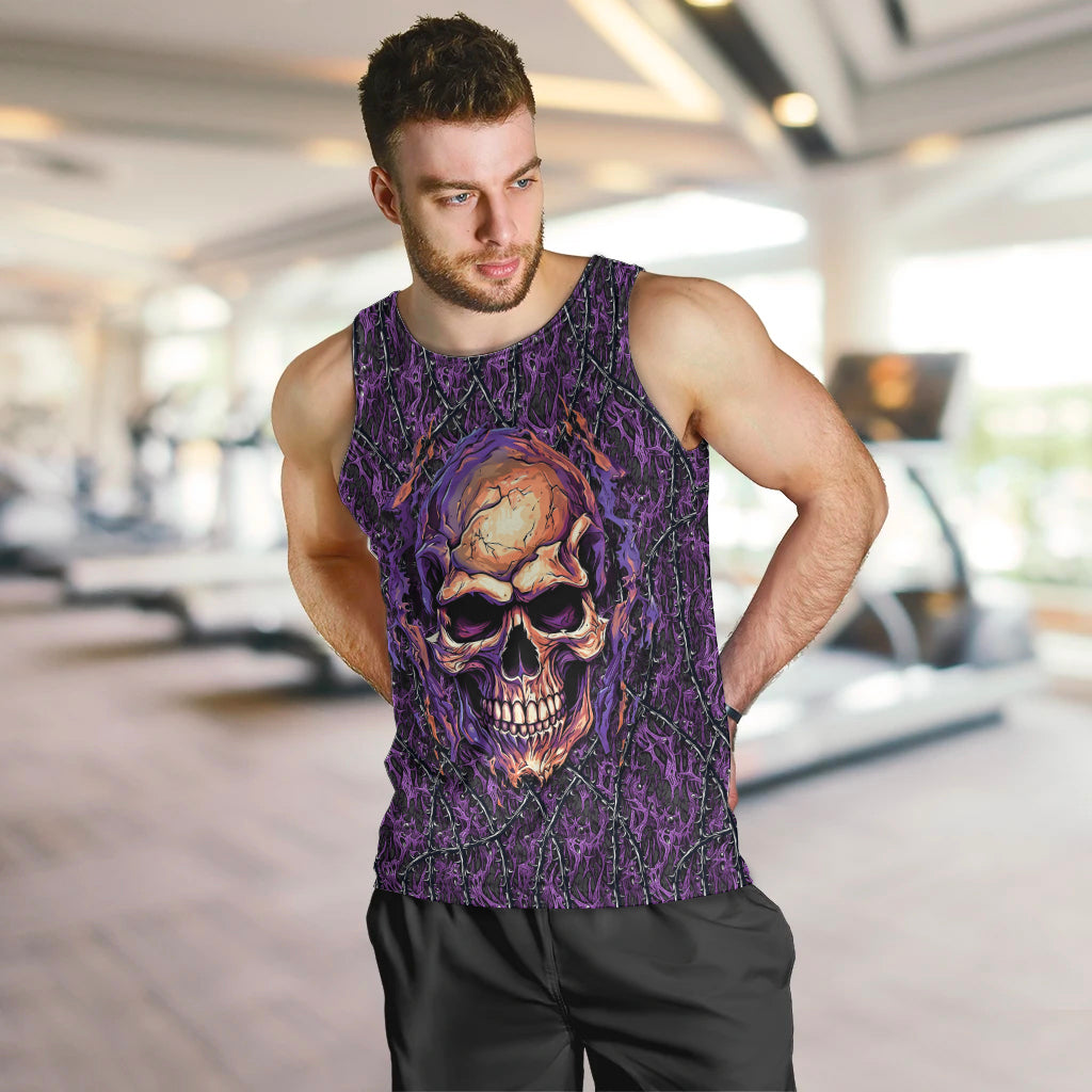 skull-men-tank-top-hello-darkness-my-old-friend-horror-seamless-pattern-purple