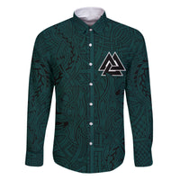 Viking Family Matching Off Shoulder Maxi Dress and Hawaiian Shirt Ravens - Hugin And Munin - Wonder Print Shop