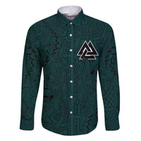 Viking Family Matching Short Sleeve Bodycon Dress and Hawaiian Shirt Ravens - Hugin And Munin - Wonder Print Shop