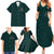 Viking Family Matching Summer Maxi Dress and Hawaiian Shirt Ravens - Hugin And Munin - Wonder Print Shop