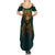 Viking Family Matching Summer Maxi Dress and Hawaiian Shirt Ravens - Hugin And Munin - Wonder Print Shop