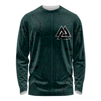 Viking Long Sleeve Shirt Ravens - Hugin And Munin - Wonder Print Shop