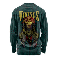 Viking Long Sleeve Shirt Ravens - Hugin And Munin - Wonder Print Shop