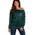Viking Off Shoulder Sweater Ravens - Hugin And Munin - Wonder Print Shop