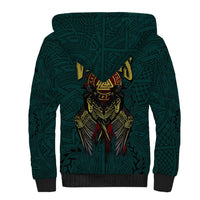Viking Sherpa Hoodie Ravens - Hugin And Munin - Wonder Print Shop