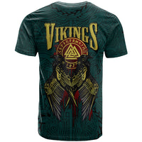 Viking T Shirt Ravens - Hugin And Munin - Wonder Print Shop