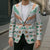 Ireland Christmas Blazer with Celtic Knot Shamrock and Tricolor Holiday Pattern - Wonder Print Shop