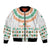Ireland Christmas Bomber Jacket with Celtic Knot Shamrock and Tricolor Holiday Pattern - Wonder Print Shop