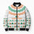 Ireland Christmas Bomber Puffer Jacket with Celtic Knot Shamrock and Tricolor Holiday Pattern - Wonder Print Shop