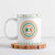 Ireland Christmas Ceramic Mug with Celtic Knot Shamrock and Tricolor Holiday Pattern - Wonder Print Shop
