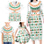 Ireland Christmas Family Matching Long Sleeve Bodycon Dress and Hawaiian Shirt with Celtic Knot Shamrock and Tricolor Holiday Pattern - Wonder Print Shop
