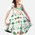 Ireland Christmas Family Matching Off Shoulder Maxi Dress and Hawaiian Shirt with Celtic Knot Shamrock and Tricolor Holiday Pattern - Wonder Print Shop