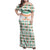 Ireland Christmas Family Matching Off Shoulder Maxi Dress and Hawaiian Shirt with Celtic Knot Shamrock and Tricolor Holiday Pattern - Wonder Print Shop