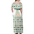 Ireland Christmas Family Matching Off Shoulder Maxi Dress and Hawaiian Shirt with Celtic Knot Shamrock and Tricolor Holiday Pattern - Wonder Print Shop