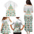Ireland Christmas Family Matching Puletasi and Hawaiian Shirt with Celtic Knot Shamrock and Tricolor Holiday Pattern - Wonder Print Shop