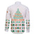 Ireland Christmas Family Matching Puletasi and Hawaiian Shirt with Celtic Knot Shamrock and Tricolor Holiday Pattern - Wonder Print Shop