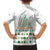 Ireland Christmas Family Matching Short Sleeve Bodycon Dress and Hawaiian Shirt with Celtic Knot Shamrock and Tricolor Holiday Pattern - Wonder Print Shop