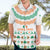 Ireland Christmas Hawaiian Shirt with Celtic Knot Shamrock and Tricolor Holiday Pattern - Wonder Print Shop