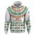 Ireland Christmas Hoodie with Celtic Knot Shamrock and Tricolor Holiday Pattern - Wonder Print Shop