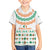 Ireland Christmas Kid Hawaiian Shirt with Celtic Knot Shamrock and Tricolor Holiday Pattern - Wonder Print Shop