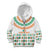 Ireland Christmas Kid Hoodie with Celtic Knot Shamrock and Tricolor Holiday Pattern - Wonder Print Shop