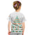 Ireland Christmas Kid T Shirt with Celtic Knot Shamrock and Tricolor Holiday Pattern - Wonder Print Shop