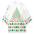 Ireland Christmas Kimono with Celtic Knot Shamrock and Tricolor Holiday Pattern - Wonder Print Shop