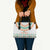 Ireland Christmas Leather Bag with Celtic Knot Shamrock and Tricolor Holiday Pattern - Wonder Print Shop