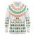 Ireland Christmas Long Sleeve Polo Shirt with Celtic Knot Shamrock and Tricolor Holiday Pattern - Wonder Print Shop