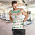 Ireland Christmas Men Tank Top with Celtic Knot Shamrock and Tricolor Holiday Pattern - Wonder Print Shop