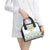 Ireland Christmas Shoulder Handbag with Celtic Knot Shamrock and Tricolor Holiday Pattern - Wonder Print Shop