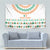 Ireland Christmas Tapestry with Celtic Knot Shamrock and Tricolor Holiday Pattern - Wonder Print Shop