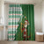 Ireland Christmas Bathroom Set with Celtic Harp Santa and Green Holiday Pattern - Wonder Print Shop