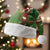 Ireland Christmas Santa Hat with Celtic Harp Santa and Green Holiday Pattern - Wonder Print Shop