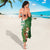 Ireland Christmas Sarong with Celtic Harp Santa and Green Holiday Pattern - Wonder Print Shop