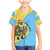 Saint Lucia Christmas Family Matching Mermaid Dress and Hawaiian Shirt with Steelpan Santa Floral Pattern and Flag - Wonder Print Shop