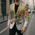 Saint Lucia Christmas Blazer with Parrot Palm Tree Snowman and Plaid Holiday - Wonder Print Shop