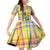 Saint Lucia Christmas Family Matching Off Shoulder Short Dress and Hawaiian Shirt with Parrot Palm Tree Snowman and Plaid Holiday - Wonder Print Shop