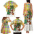 Saint Lucia Christmas Family Matching Tank Maxi Dress and Hawaiian Shirt with Parrot Palm Tree Snowman and Plaid Holiday - Wonder Print Shop