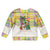 Saint Lucia Christmas Kid Ugly Christmas Sweater with Parrot Palm Tree Snowman and Plaid Holiday - Wonder Print Shop