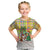 Saint Lucia Christmas Kid T Shirt with Parrot Palm Tree Snowman and Plaid Holiday - Wonder Print Shop
