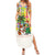 Saint Lucia Christmas Summer Maxi Dress with Parrot Palm Tree Snowman and Plaid Holiday - Wonder Print Shop
