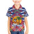 West Indies Christmas Family Matching Mermaid Dress and Hawaiian Shirt with Tropical Snowman Palm Tree Gingerbread and Plaid Design - Wonder Print Shop