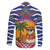 West Indies Christmas Family Matching Summer Maxi Dress and Hawaiian Shirt with Tropical Snowman Palm Tree Gingerbread and Plaid Design - Wonder Print Shop