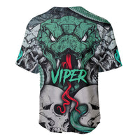 Infernal Trio Baseball Jersey Skull, Viper, and Sinister Snake - Wonder Print Shop