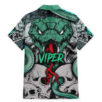Infernal Trio Family Matching Mermaid Dress and Hawaiian Shirt Skull, Viper, and Sinister Snake - Wonder Print Shop
