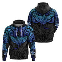 Polynesian Ray Pattern Hoodie - Wonder Print Shop