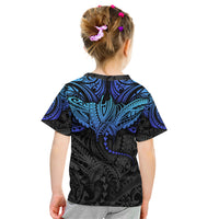 Polynesian Ray Pattern Kid T Shirt - Wonder Print Shop