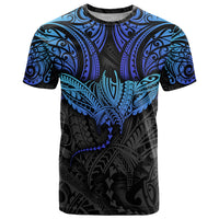 Polynesian Ray Pattern T Shirt - Wonder Print Shop